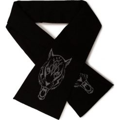 Szal Plein Sport Long Scarf Tiger F19A WAA0133 SKN002N. Czarne szaliki damskie Plein Sport, bez wzorów, sportowe. W wyprzedaży za 479,00 zł.