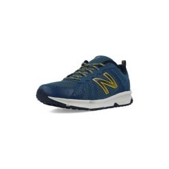 Buty do biegania New Balance 590. Niebieskie buty sportowe męskie New Balance, bez zapięcia, do biegania. Za 247,35 zł.