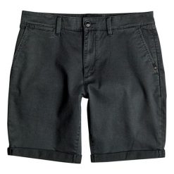 Quiksilver Szorty męskie Kranda Chino St Tarmac EQYWS03324-KTA0 (rozmiar 30). Czarne spodenki sportowe męskie Quiksilver, m, bez wzorów, eleganckie. W wyprzedaży za 84,00 zł.