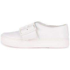 What For tenisówki slip-on damskie Rafa 37 białe. Białe trampki i tenisówki damskie What For, bez wzorów, na klamry. W wyprzedaży za 229,00 zł.