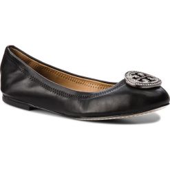 Baleriny TORY BURCH - Liana Ballet Flat 46084 Perfect Black 001. Czarne baleriny damskie Tory Burch, ze skóry. Za 1219,00 zł.