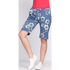 Niebieskie Szorty Swallow. Niebieskie szorty damskie Born2be, m, bez wzorów. Za 59,99 zł.