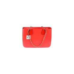 TORBA LARGE LUX RED. Czerwone torebki klasyczne damskie Doubleu bag, bez wzorów, eleganckie, bez dodatków. Za 295,20 zł.