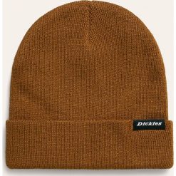 Dickies - Czapka. Żółte czapki męskie Dickies, na zimę, bez wzorów, z dzianiny. W wyprzedaży za 49,90 zł.