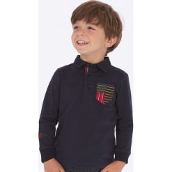 Mayoral - Longsleeve dziecięcy 92 - 134 cm. Niebieskie t-shirty chłopięce Mayoral, z nadrukiem, z elastanu, z krótkim rękawem. Za 106,90 zł.