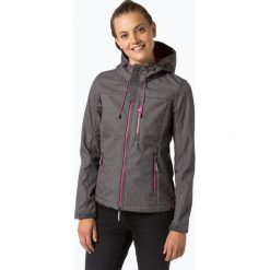 Superdry - Kurtka damska typu softshell, szary. Szare bomberki damskie Superdry, l, z softshellu. Za 449,95 zł.