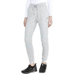 Armani Exchange Spodnie dresowe Szary. Szare spodnie damskie l, z bawełny. Za 430,95 zł.
