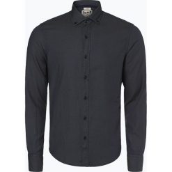 DENIM by Nils Sundström - Koszula męska, niebieski. Czerwone koszule męskie na spinki marki DENIM by Nils Sundström, l, z denimu. Za 129,95 zł.