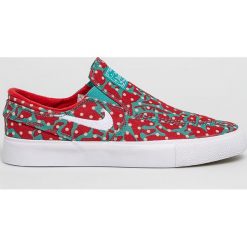Nike - Tenisówki Zoom Janoski Slip RM. Czerwone trampki i tenisówki damskie Nike, bez wzorów, z gumy, bez zapięcia. W wyprzedaży za 269,90 zł.