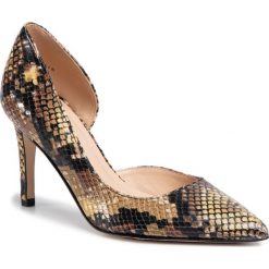 Szpilki SOLO FEMME - 75439-88-K87/000-04-00 Beż/Brąz. Brązowe półbuty damskie Solo Femme, bez wzorów, ze skóry, eleganckie, bez obcasa, na obcasie, bez zapięcia. Za 349,00 zł.