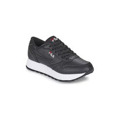 Buty Fila ORBIT ZEPPAL L WMN. Czarne trampki i tenisówki damskie Fila, bez wzorów, bez zapięcia. Za 399,99 zł.