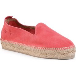 Espadryle MANEBI - Slippers W M 2.0 N0 Paradise Pink. Różowe espadryle damskie Manebi, bez wzorów, ze skóry, bez obcasa, na płaskiej podeszwie. W wyprzedaży za 299,00 zł.