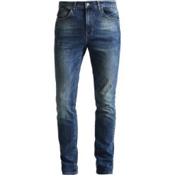 Pier One Jeansy Slim Fit dirty wash. Szare rurki męskie Pier One. Za 149,00 zł.