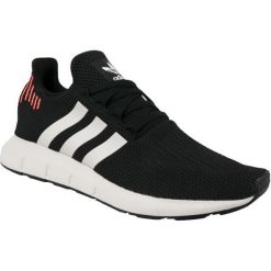 Adidas Swift Run b37730 45 1/3 Czarne. Czarne buty sportowe męskie marki Adidas, z syntetyku. W wyprzedaży za 289,99 zł.