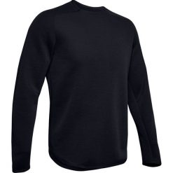 Under Armour Move Light Crew 1346652-002 bluzy męskie czarne XXL. Czarne bluzy męskie Under Armour, xxl, bez wzorów, z poliesteru, klasyczne, z kapturem, bez rękawów, bez kaptura. W wyprzedaży za 219,99 zł.