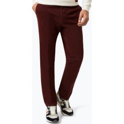 Andrew James New York - Spodnie męskie, czerwony. Czerwone spodnie męskie Andrew James New York, m, bez wzorów, klasyczne. Za 229,95 zł.