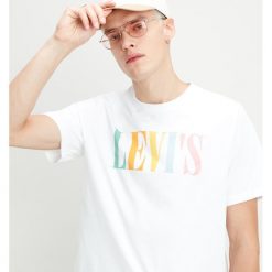 Levi's® Relaxed Graphic Koszulka Biały. Białe podkoszulki męskie s, z nadrukiem, z bawełny, bez kołnierzyka, z krótkim rękawem, krótkie. Za 102,95 zł.
