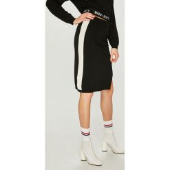 Miss Sixty - Spódnica. Czarne spódniczki damskie Miss Sixty, na co dzień, s, bez wzorów, z bawełny, midi, proste. W wyprzedaży za 179,90 zł.