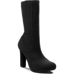 Buty zimowe damskie: Kozaki UNISA – Pepon Cat Black Cat Woman