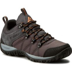 Trekkingi COLUMBIA - Peakfreak Venture Lt BM4486 Shark/Valencia 011. Szare trapery męskie Columbia, z zamszu, bez zapięcia, trekkingowe. W wyprzedaży za 339,00 zł.