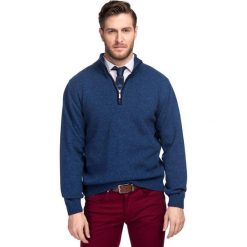 Sweter FILIPPO SWNR000116. Pomarańczowe swetry męskie Giacomo Conti, na zimę, m, bez wzorów, z wełny, bez kołnierzyka, bez kaptura. Za 199,00 zł.