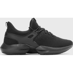 Kazar Studio - Buty. Czarne sneakersy męskie Kazar Studio, z okrągłym noskiem, na sznurówki. W wyprzedaży za 199,90 zł.