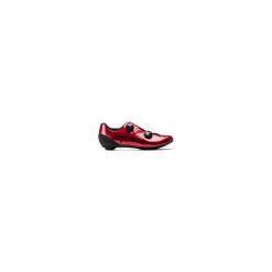 Buty na rower szosowy ROADRACING 900 VAN RYSEL. Czerwone buty sportowe męskie VAN RYSEL, z poliesteru, bez zapięcia, rowerowe. Za 599,99 zł.