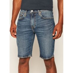 Szorty jeansowe Levi's® 502™ Taper 32792-0066. Niebieskie spodenki i szorty męskie s, bez wzorów, z jeansu. Za 249,00 zł.