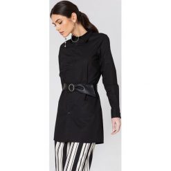 Koszule body: NA-KD Basic Długa koszula Basic – Black