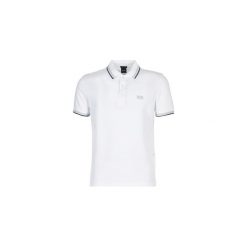 Koszulki polo z krótkim rękawem BOSS Athleisure 50198254. Białe koszulki męskie marki BOSS Athleisure, s, bez wzorów, polo, z krótkim rękawem, krótkie. Za 349,00 zł.