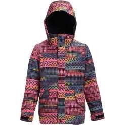 Kurtka snowboardowa "Elodie" w kolorze granatowo-jasnoróżowym. Czerwone kurtki dziewczęce przeciwdeszczowe marki Burton Kids. W wyprzedaży za 202,95 zł.