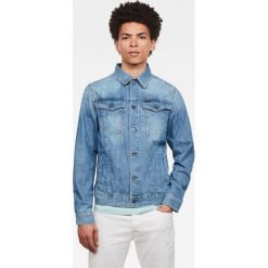 G-Star Raw - Koszula jeansowa. Niebieskie koszule męskie G-Star RAW, s, bez wzorów, z bawełny, klasyczne, z klasycznym kołnierzykiem, z długim rękawem. Za 469,90 zł.