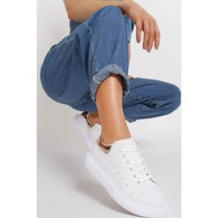 Biało-Szampańskie Sneakersy Lamethea. Żółte sneakersy damskie Renee. Za 89,99 zł.