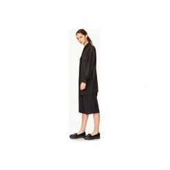 Koszula Basic Black. Czarne koszule męskie na spinki marki Dirty's wear, z wełny, z klasycznym kołnierzykiem. Za 279,00 zł.