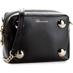 Torebka BLUMARINE - Beatrix B04.001 Black 999. Czarne listonoszki damskie marki Blumarine, ze skóry. W wyprzedaży za 759,00 zł.