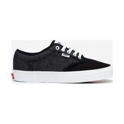 Vans Atwood Tenisówki Czarny Szary. Szare trampki męskie Vans, bez wzorów, z materiału, bez zapięcia. Za 283,95 zł.