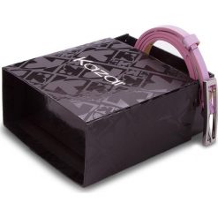Pasek Damski KAZAR - 25775-01-A5 Lilac. Różowe paski damskie Kazar, w paski, ze skóry. W wyprzedaży za 149,00 zł.