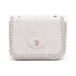 U.S. Polo Assn Benton Cross Body bag Biały Szary. Szare torebki klasyczne damskie U.S. Polo Assn., w paski, z materiału, bez dodatków. Za 326,95 zł.