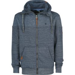Bejsbolówki męskie: Alife and Kickin Hurricane Bluza z kapturem rozpinana ciemnoniebieski