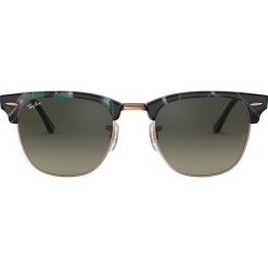 Ray-Ban - Okulary Clubmaster. Czarne okulary przeciwsłoneczne damskie clubmaster marki Ray-Ban. W wyprzedaży za 499,90 zł.