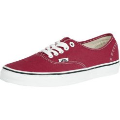 Vans Authentic Buty sportowe czerwony/biały. Czerwone buty sportowe damskie marki Vans, z gumy, vans authentic. Za 284,90 zł.