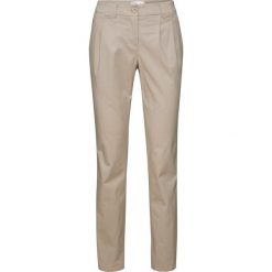 Chinosy damskie: Spodnie chino ze stretchem bonprix piaskowy