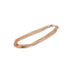 NASZYJNIK ACCCESSORIES 1W7-008-SS19 Beżowy. Brązowe naszyjniki damskie ACCCESSORIES, metalowe. Za 49,99 zł.