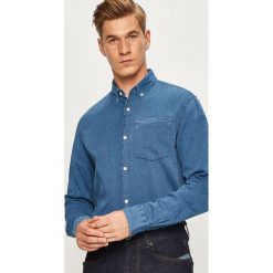 Jack & Jones - Koszula. Niebieskie koszule męskie Jack & Jones, s, bez wzorów, z bawełny, casualowe, button down, z długim rękawem. W wyprzedaży za 89,90 zł.
