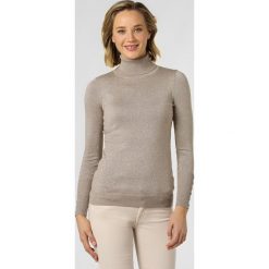 Marie Lund - Sweter damski, beżowy. Brązowe swetry damskie Marie Lund, s, bez wzorów, eleganckie, bez rękawów, bez kaptura. Za 99,95 zł.
