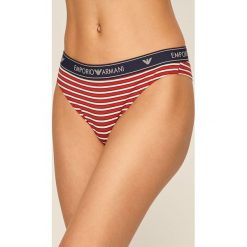 Emporio Armani - Brazyliany (2-pack). Niebieskie majtki damskie Emporio Armani, s, z elastanu. Za 199,90 zł.