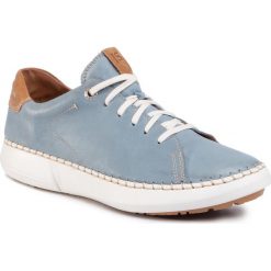 Półbuty JOSEF SEIBEL - Louisa 03 85703 727 521 Hellblau/Kombi. Niebieskie półbuty damskie Josef Seibel, na co dzień, bez wzorów, ze skóry, bez obcasa, na płaskiej podeszwie, bez zapięcia. Za 349,00 zł.