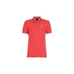 Koszulki polo z krótkim rękawem Tommy Jeans TJM TOMMY CLASSICS POLO. Czerwone koszulki męskie Tommy Jeans, s, bez wzorów, z jeansu, z krótkim rękawem. Za 181,30 zł.