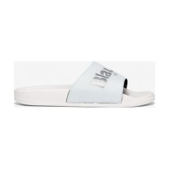 Blauer Kapcie Biały. Białe kapcie damskie Blauer, z materiału. Za 188,95 zł.