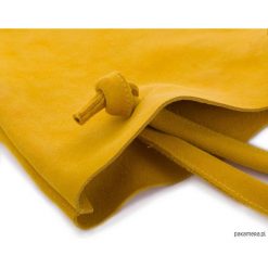 Skórzana Torebka Worek - Tegula Simplex Lutea. Szare torebki worki marki Reserved. Za 199,00 zł.